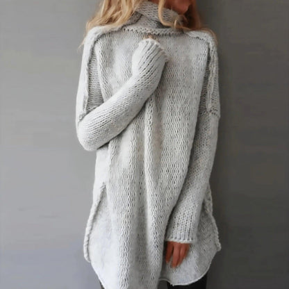 FIORELLA - HANDCRAFTED SWEATER WITH BRAIDED DESIGN