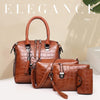 HELGA – SET OF 4 LEATHER BAGS