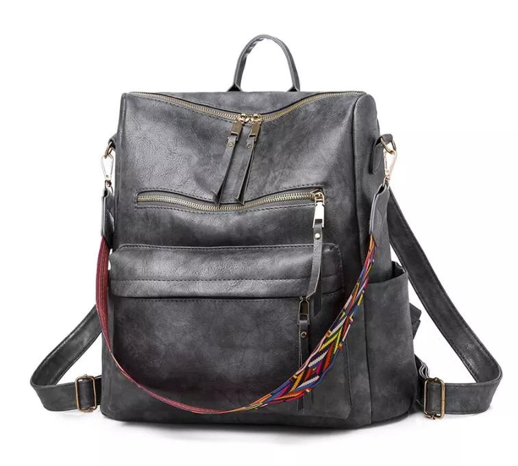 ELISA – STYLISH LEATHER BACKPACK FOR WOMEN