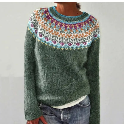 FINA - COZY RETRO KNIT SWEATER