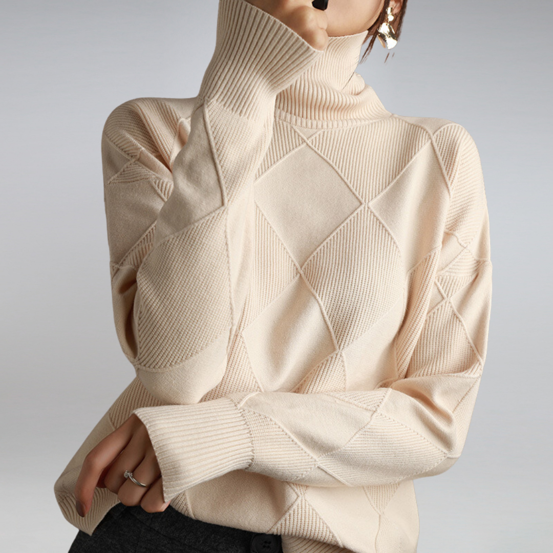 EMMELINE - CASHMERE ROLLNECK SWEATER