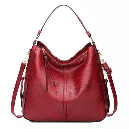 SANNE – DESIGN SHOULDER BAG IN SOFT LEATHER