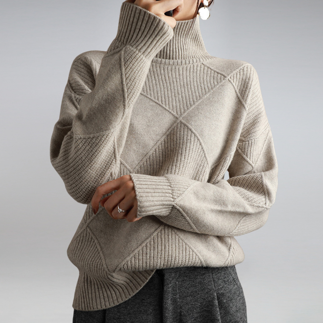 EMMELINE - CASHMERE ROLLNECK SWEATER