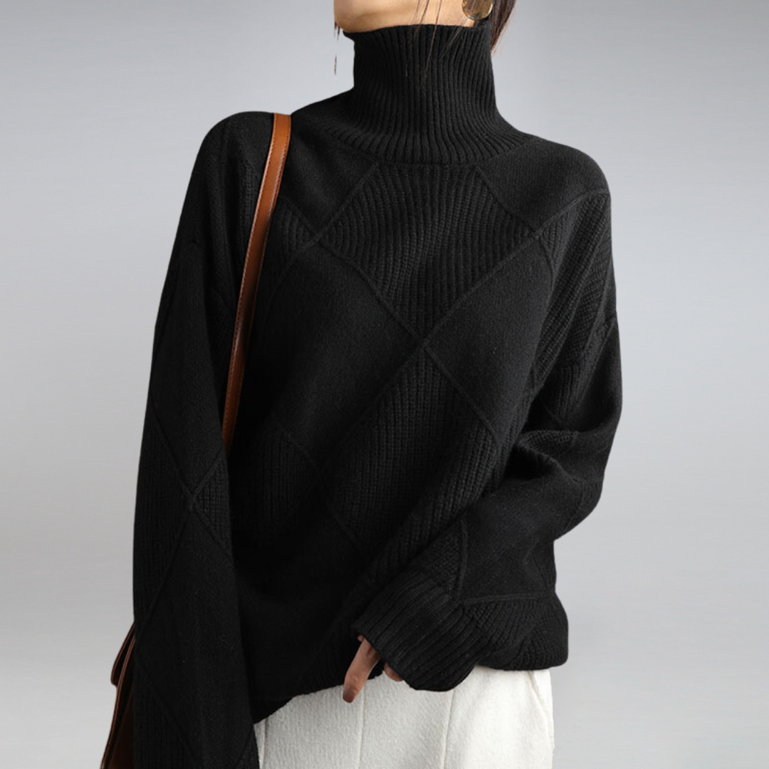 EMMELINE - CASHMERE ROLLNECK SWEATER