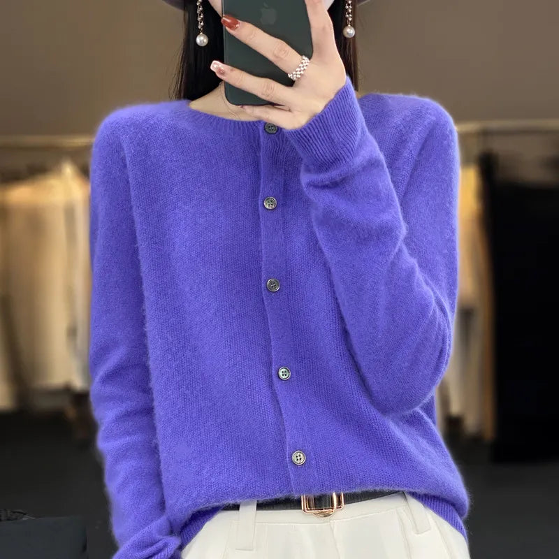 MARIE - WOOL CARDIGAN