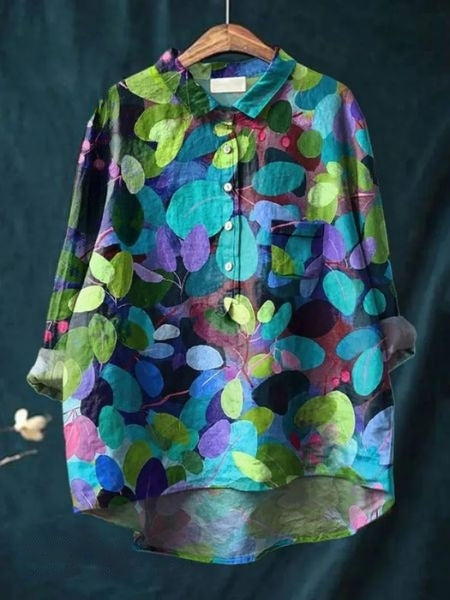 DONNA - BLOUSE WITH FLORAL PRINT