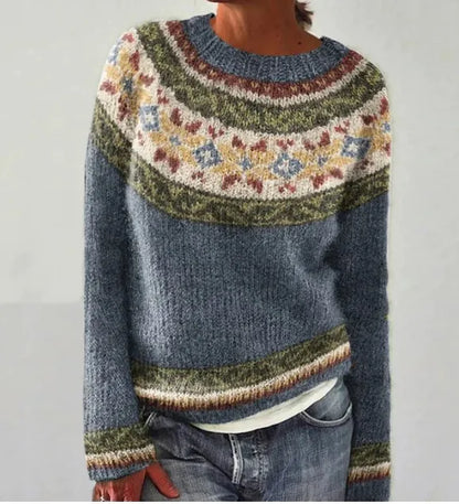 FINA - COZY RETRO KNIT SWEATER