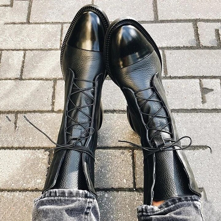 LOUISE - LUXURY BOOTS WITH HEEL