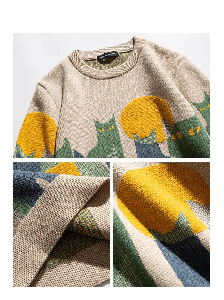 KATZE - MOONLIT CAT SWEATER