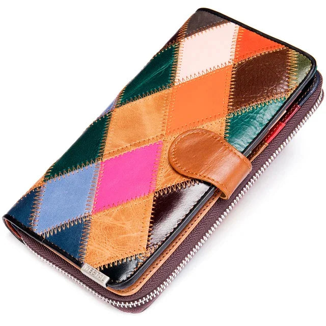 ELISÉE – LONG WOMEN'S WALLET IN VINTAGE STYLE