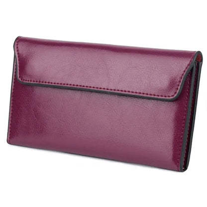 CHARLOTTE – LONG WOMEN'S WALLET IN LUXURY VEGAN LEATHER