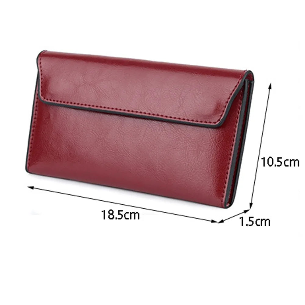 CHARLOTTE – LONG WOMEN'S WALLET IN LUXURY VEGAN LEATHER