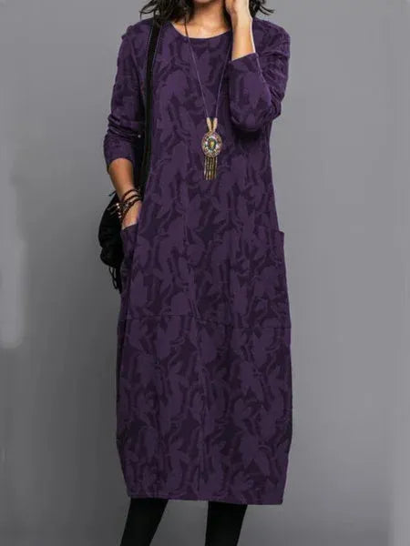 AMALIA | LONG DRESS WITH ELEGANT FIT