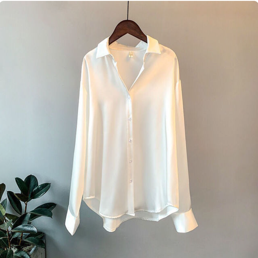 PATRICIA - SATIN BLOUSE FOR WOMEN