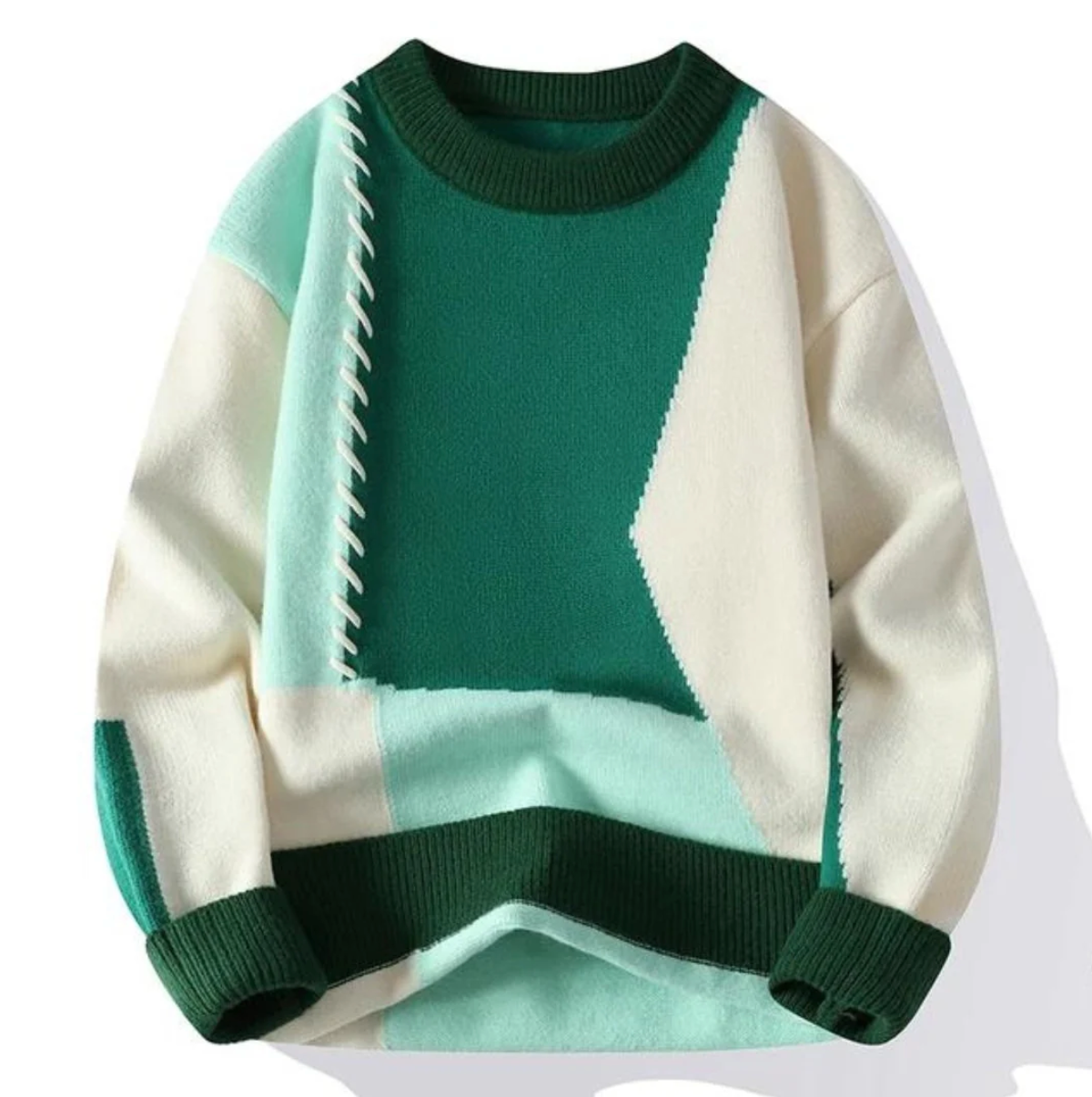 BRUNETTA  – PATCHWORK PULLOVER