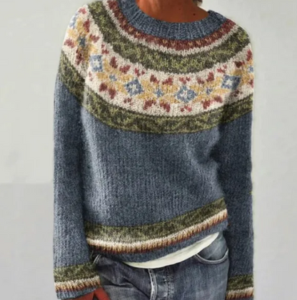 FINA - COZY RETRO KNIT SWEATER