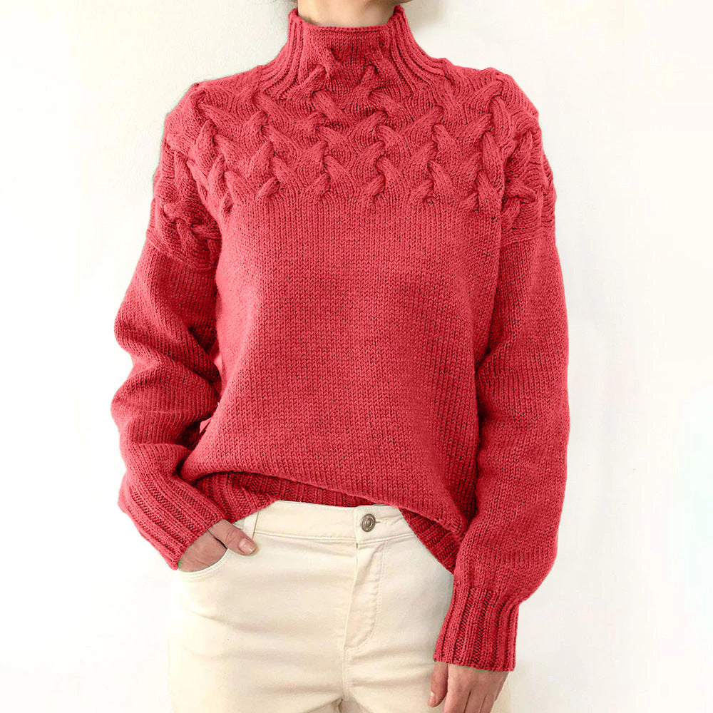 DENISE - ELEGANT TURTLENECK SWEATER