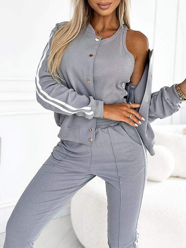 CHARLOTTE - 3-PIECE ATHLEISURE SET