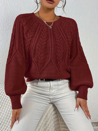 LENIE - CLASSIC CASUAL WOMEN'S SWEATER