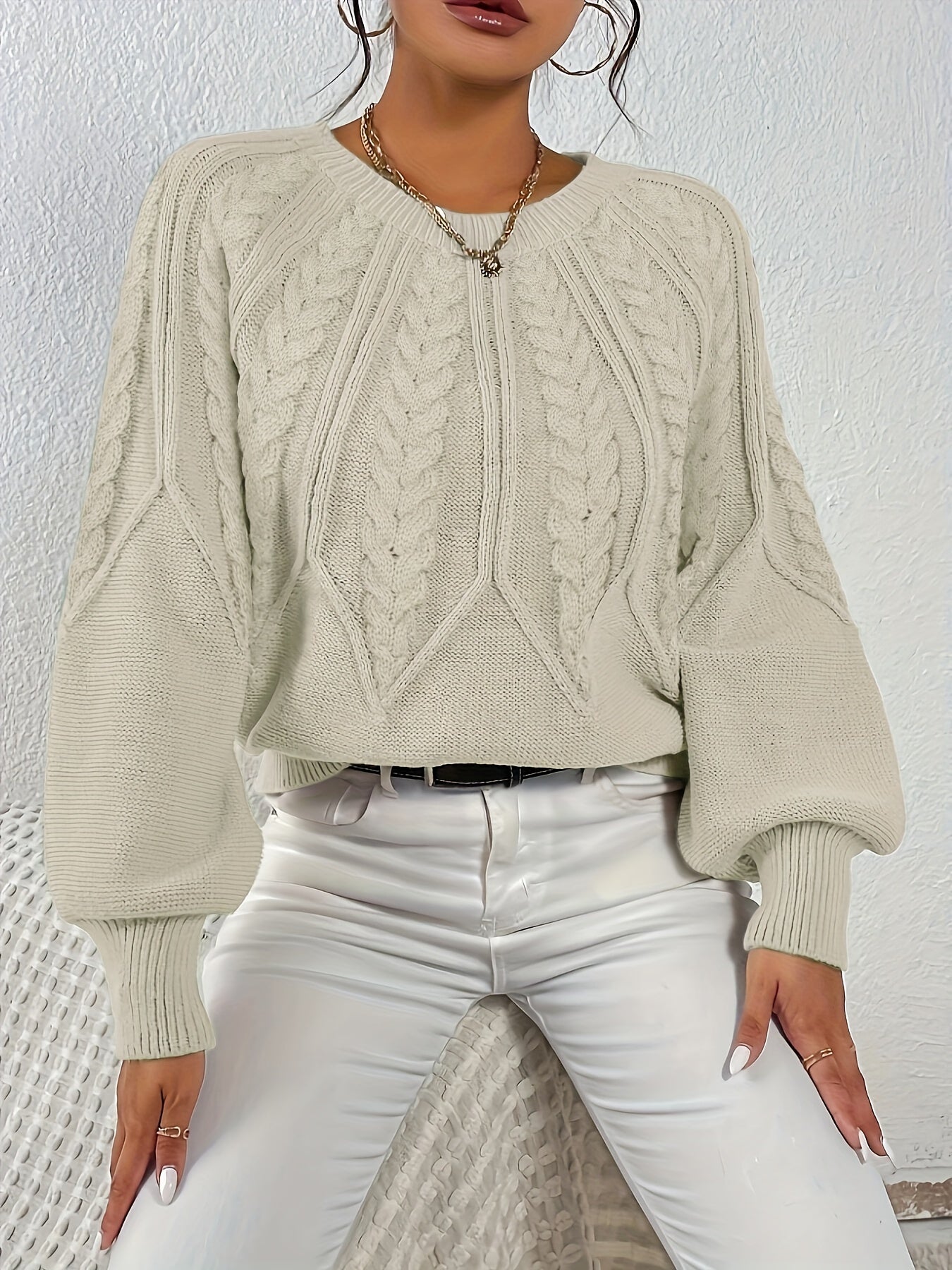 LENIE - CLASSIC CASUAL WOMEN'S SWEATER