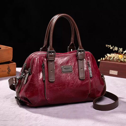 NANCY – ELEGANT WOMEN'S HANDBAG IN PREMIUM LEATHER