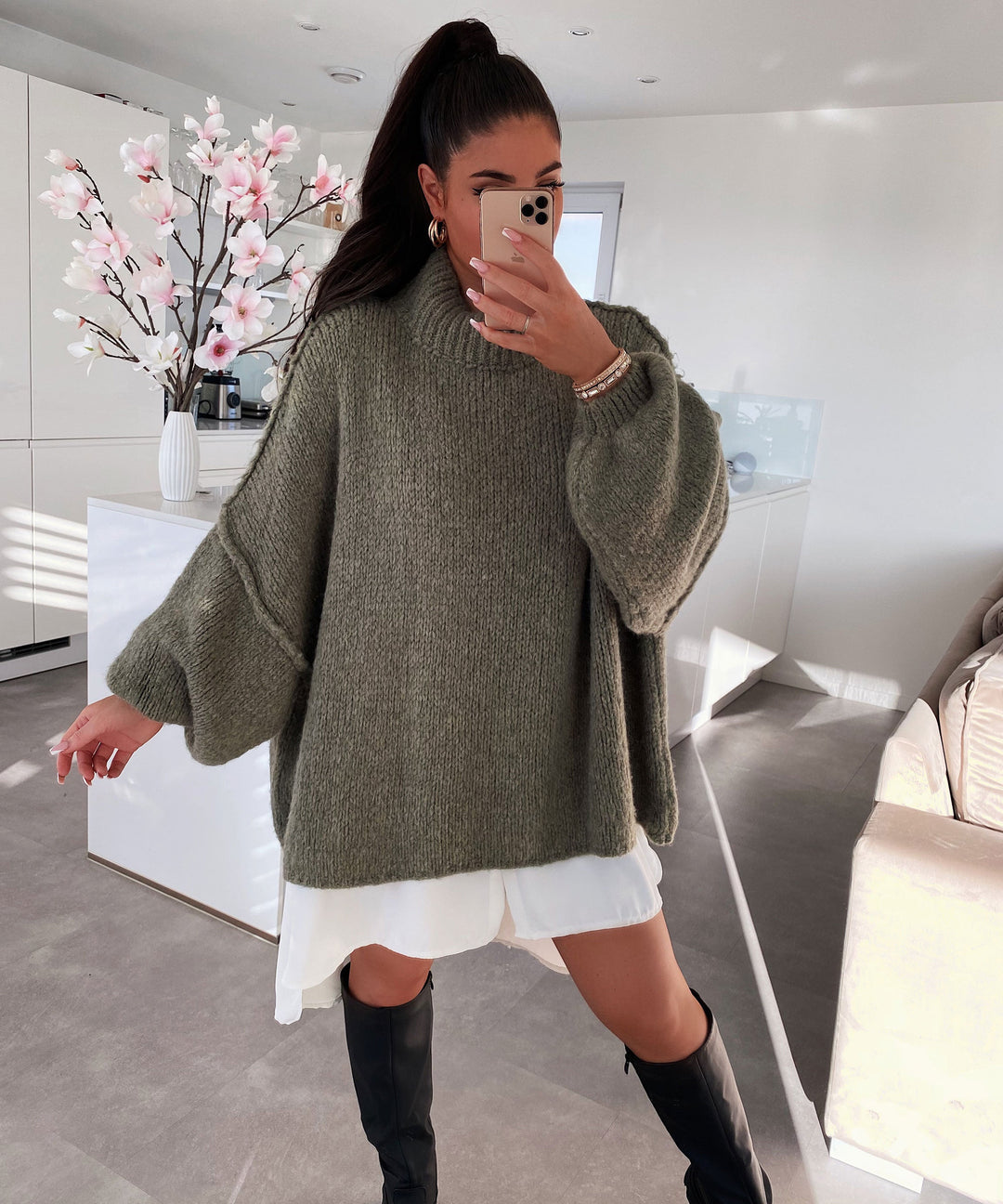 SKYLAR - RELAXED LOOSE KNIT SWEATER