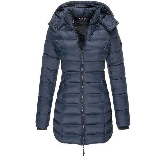 ELISE - LONG DOWN JACKET FOR FALL AND WINTER