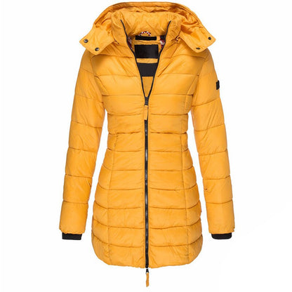 ELISE - LONG DOWN JACKET FOR FALL AND WINTER