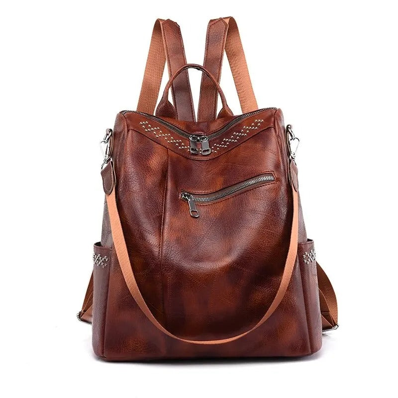 MARTINA – VINTAGE LEATHER BACKPACK