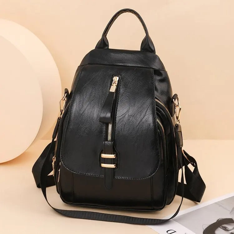 SALLY – VINTAGE LEATHER BACKPACK