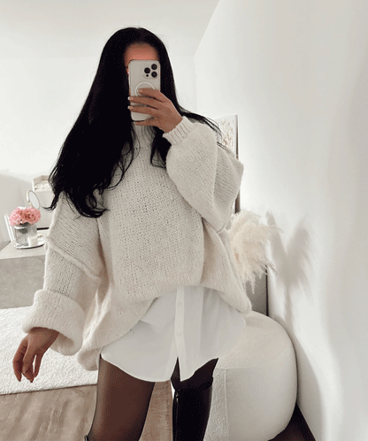 SKYLAR - RELAXED LOOSE KNIT SWEATER