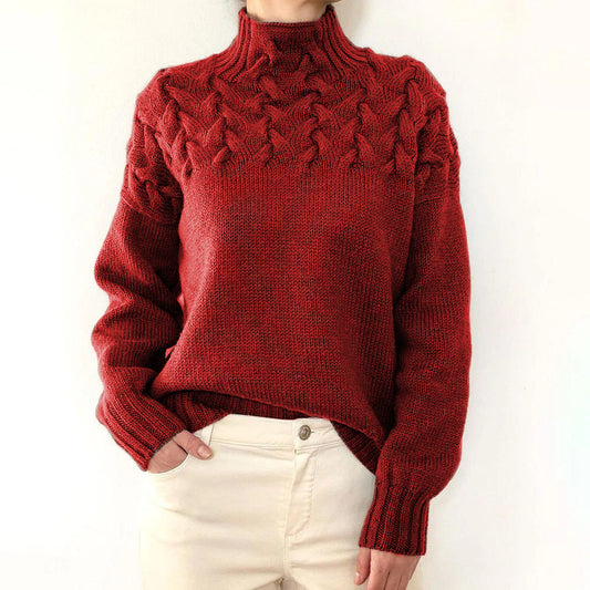 DENISE - ELEGANT TURTLENECK SWEATER