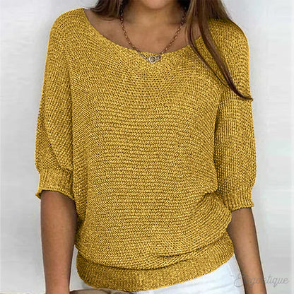 LUIGIA - ELEGANT KNITTED SWEATER