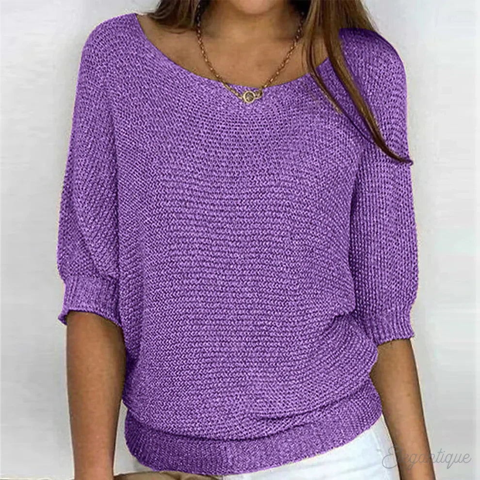 LUIGIA - ELEGANT KNITTED SWEATER