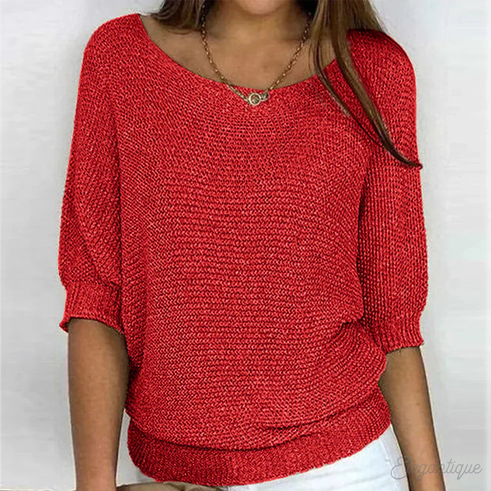 LUIGIA - ELEGANT KNITTED SWEATER